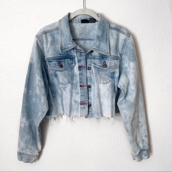 Xhilaration Jackets & Blazers - ❌SOLD❌Vintage Xhilaration Bleach Washed jacket